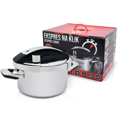 Pressure cooker on click