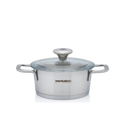 Casserole with heat resistance lid